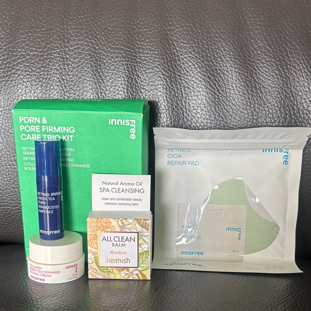 Korean Skincare Innisfree PRDN & Pore Firming Care Trio Kit With Free Gift
